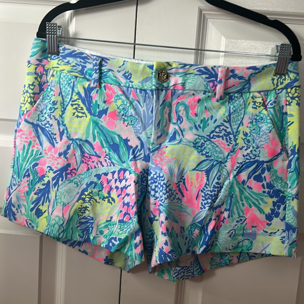 NWOT 5" Callahan Knit Short Mermaids Cove Size 8 🩵🧜‍♀️ - Picture 2 of 2